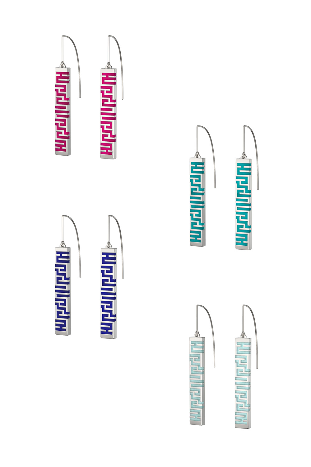 バン・ズのイヤリング ロジウム/ban Zu Earrings - Rhodium | Raffles