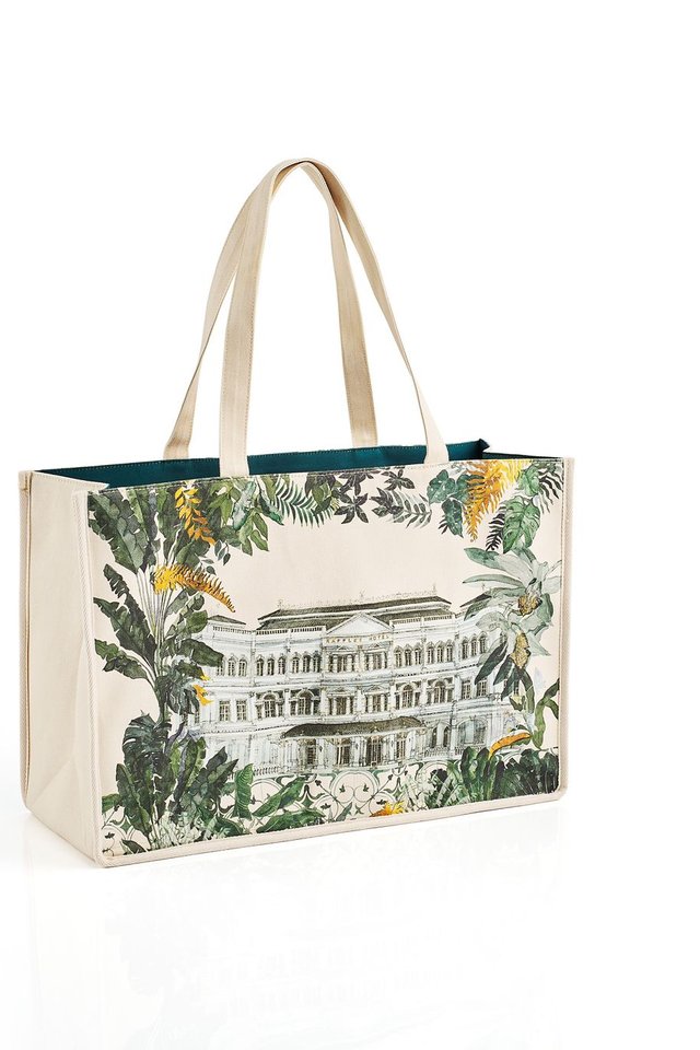 Raffles Mooncake Facade Tote Bag