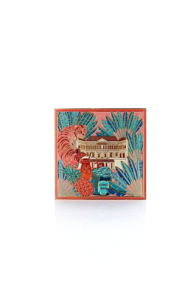 Raffles Icons Magnet - Red
