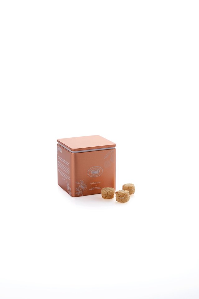 Raffles Lychee Rose Cookies