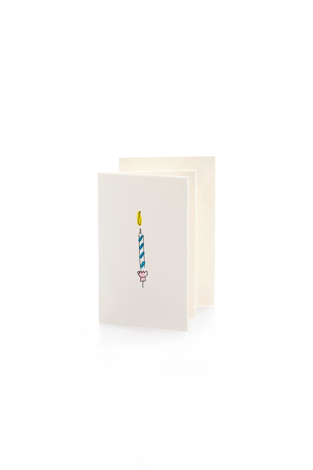 Post Card - Birthday Candle