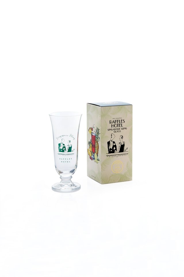 ラッフルズのシンガポール<br>スリング用グラス/Raffles Singapore Sling Glass