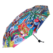 Threads of Singapore - Compact Umbrella