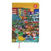 Threads of Singapore - Hardcover Notebook