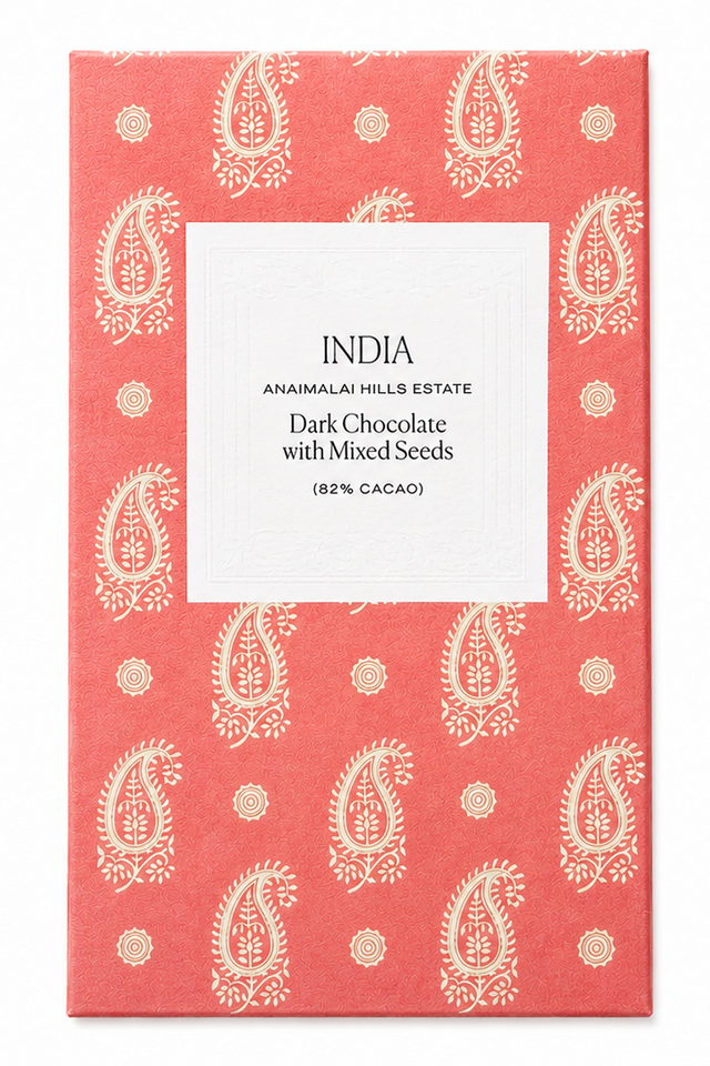 RHS 82% Dark Chocolate Bar with Five-Seed Blend
