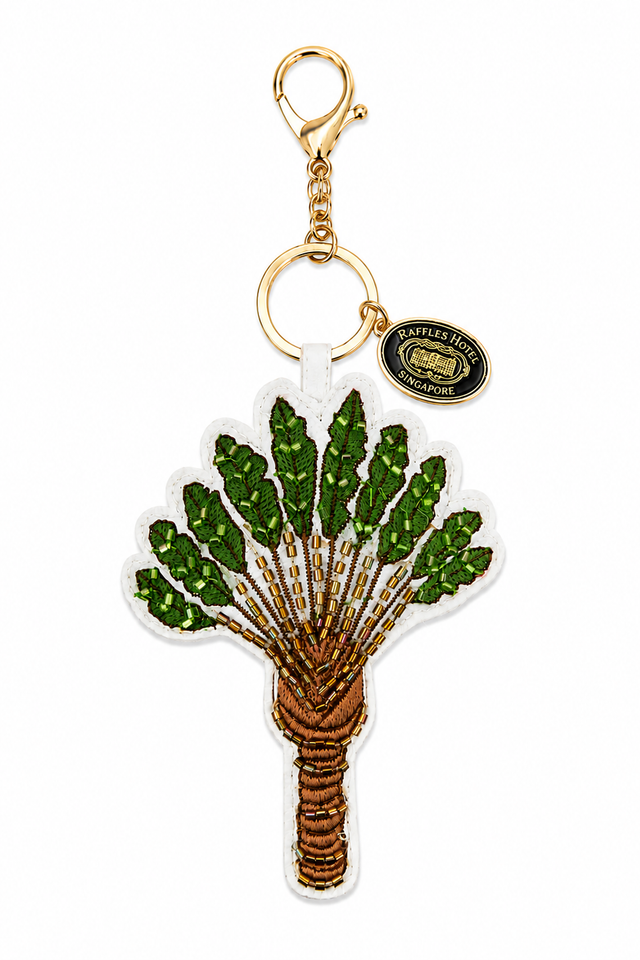 RHS Charm Bag Palm Tree Beaded