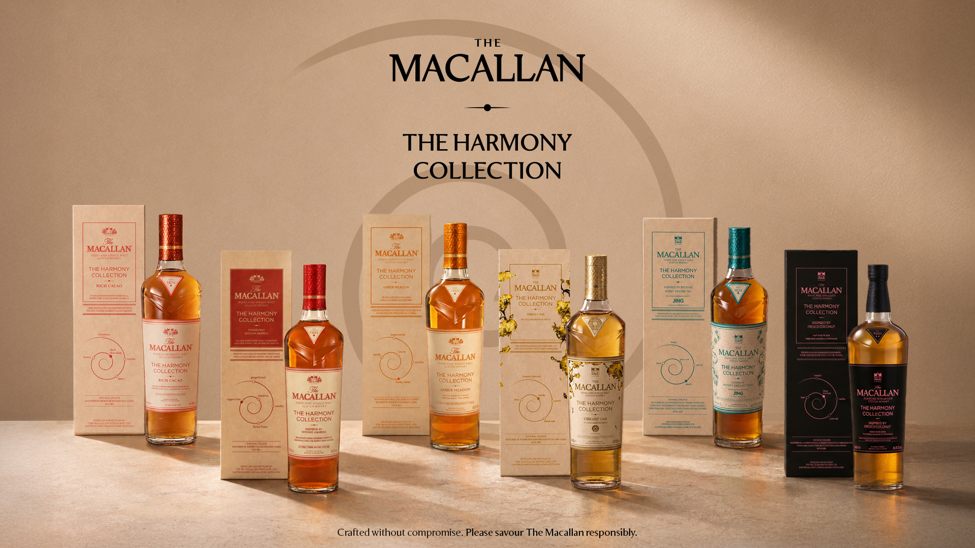 The Macallan Mastery Series: The Complete Harmony Collection Tasting The Macallan Mastery Series: The Complete Harmony Collection Tasting