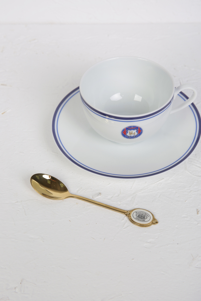 Stainless Steel Tea Spoon with Raffles Logo