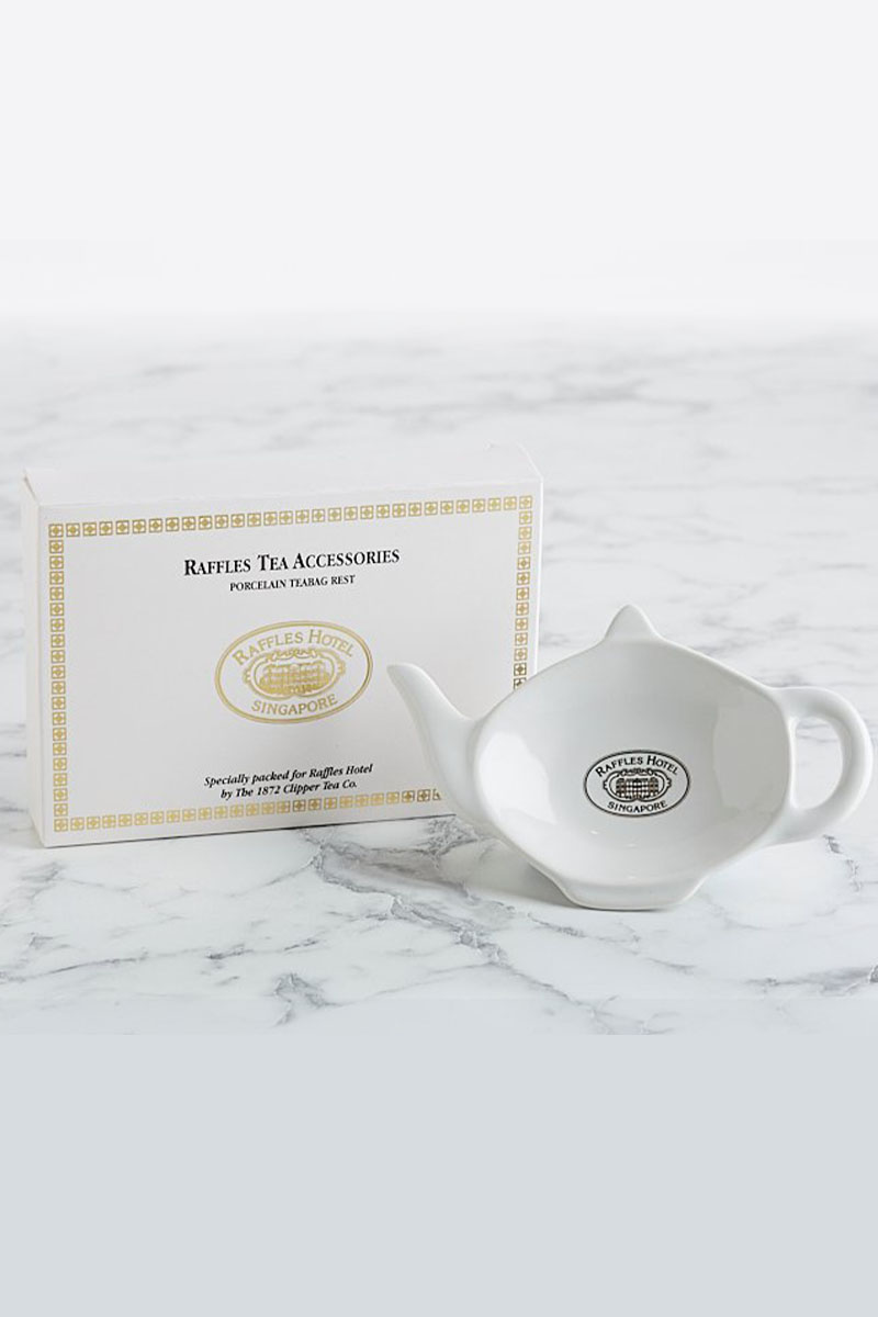 ラッフルズ 伝統的な磁器製ティーバッグトレイ/ Raffles Classic