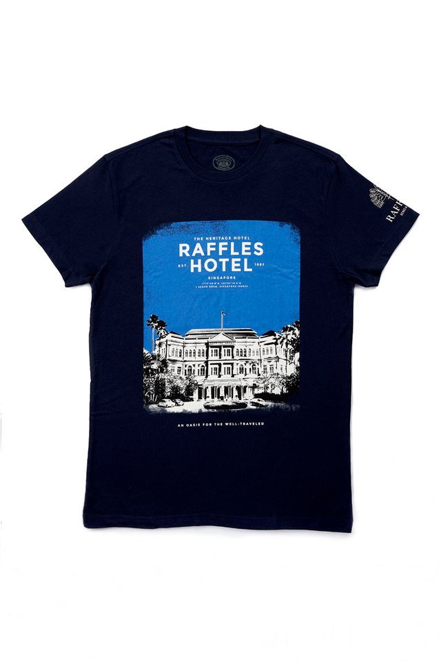 Raffles Facade Photograph T Shirt 