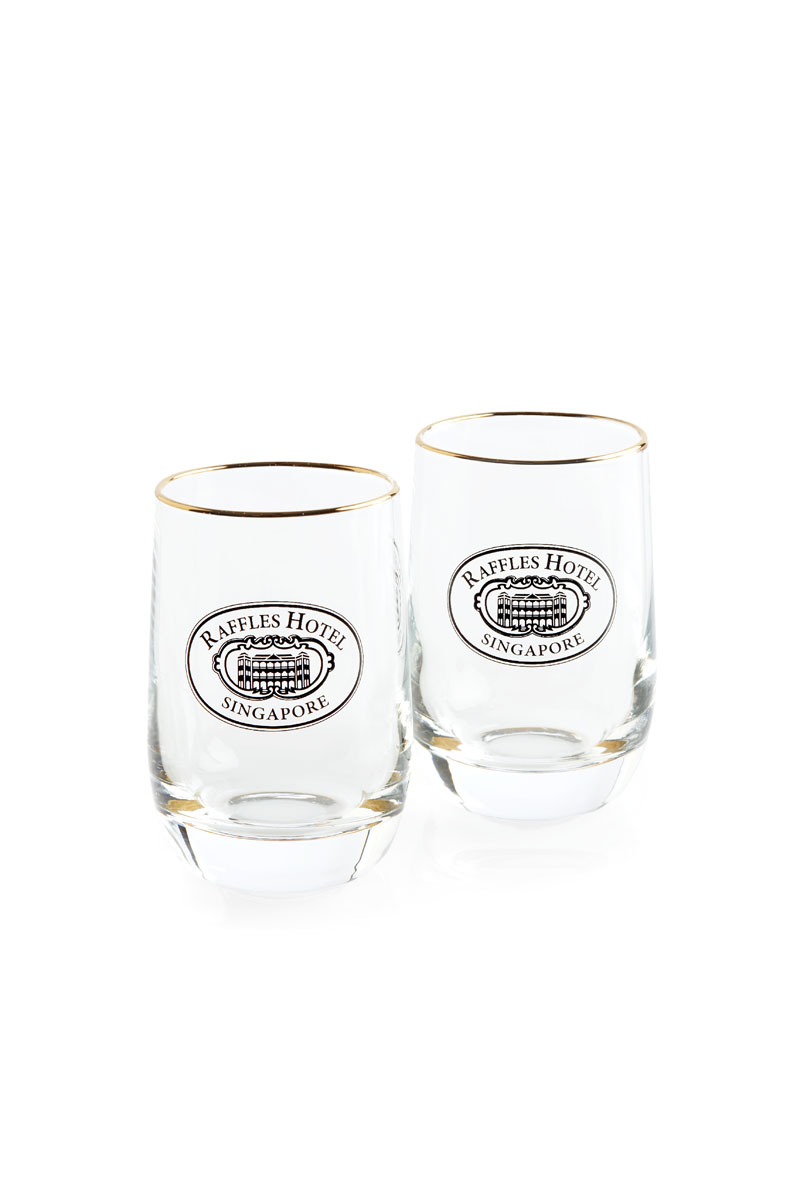 ラッフルズのショットグラス/Raffles Shot Glass