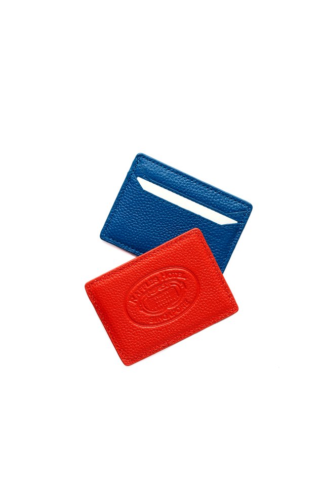 Leather Name Card Holder with Raffles Logo